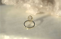 4.18CT Marquise Lab Diamond Bezel Engagement Ring